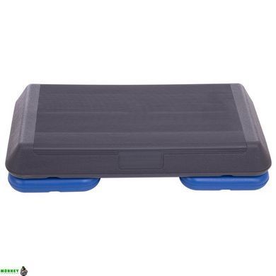 Степ-платформа SP-Sport FI-1576 Бирюзовый-розовый 72x36,5x10-15см