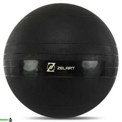 Мяч медицинский слэмбол для кроссфита Record SLAM BALL FI-5165-12 12кг черный