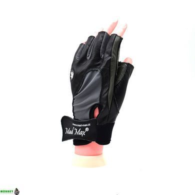 Перчатки для фитнеса MadMax MFG-820 MTi82 Black/Cool grey L