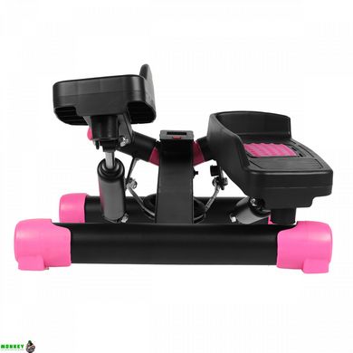 Степпер поворотний (міні-степпер) SportVida SV-HK0358 Black/Pink
