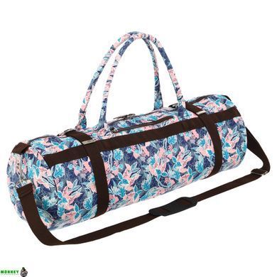 Сумка для йога коврика KINDFOLK Yoga bag SP-Sport FI-6969-5 розовый-голубой