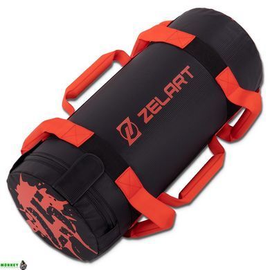 Мішок для кросфіту та фітнесу Zelart TA-7825-25 25кг червоний