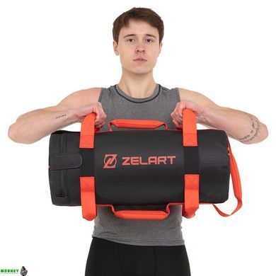 Мішок для кросфіту та фітнесу Zelart TA-7825-25 25кг червоний