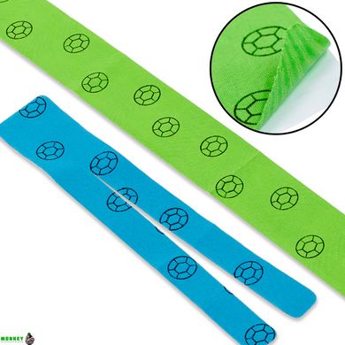 Кинезио тейп (Kinesio tape) преднарезанный SP-Sport LEG длина 15см, 58,5см
