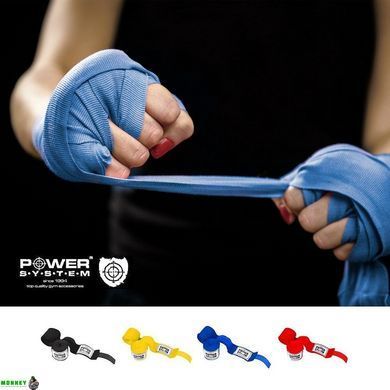 Бінти для боксу Power System PS-3404 Red (4м)