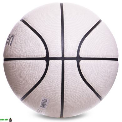 М'яч баскетбольний Composite Leather MOLTEN B7F3500-WG №7 білий-сірий