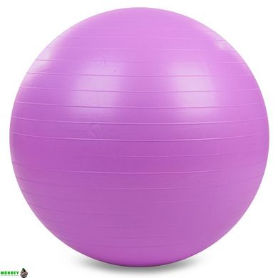 М'яч для фітнесу фітбол сатин Zelart FI-1984-75 75см кольори в асортименті