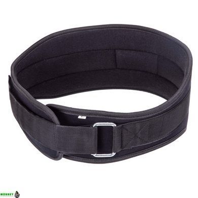 Пояс атлетичний посилений регульований ZELART SB-165447 L чорний