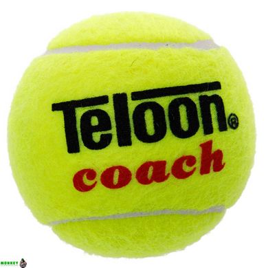 М'яч для великого тенісу TELOON COACH T851 48шт салатовий