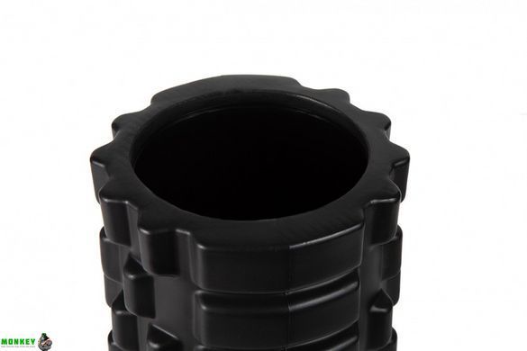 Массажный ролик (роллер) PowerPlay 4025 Massage Roller Черный (33x14см.)