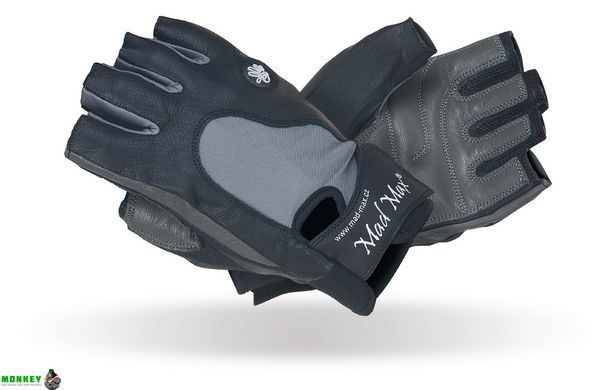 Перчатки для фитнеса MadMax MFG-820 MTi82 Black/Cool grey L