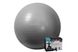 Мяч для фитнеса PowerPlay 4001 65см Серый + насос