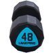 Гантелі цільні професійні з поліуретановим покриттям LivePro LP8003-48 (2х48кг)