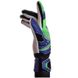 Воротарські рукавиці SOCCERMAX GK-021 розмір 8-10 синій-салатовий