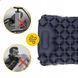 Килимок (каримат) надувний Mountain Goat 190 x 58 x 5 см з вбудованим насососм Navy Blue (P-5905973400916)