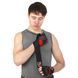 Перчатки для фитнеса и тяжелой атлетики HARD TOUCH FG-9532 Черный-синий S