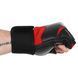 Перчатки для фитнеса и тяжелой атлетики HARD TOUCH FG-9532 Черный-синий S