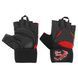 Перчатки для фитнеса и тяжелой атлетики HARD TOUCH FG-9532 Черный-синий S