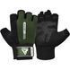 Перчатки для фитнеса RDX W1 Half Army Green M