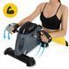 Мини велотренажер 4FIZJO Active 2 в 1 для рук и ног Grey/Black (P-5905973401708)