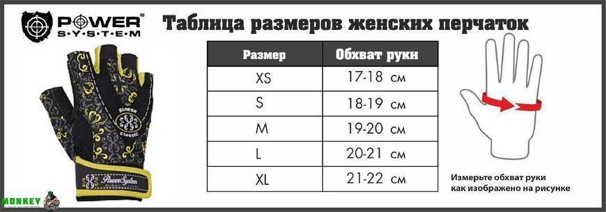 Перчатки для фитнеса и тяжелой атлетики Power System Fit Girl Evo PS-2920 Blue XS