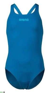 Купальник закритий для дівчат Arena TEAM SWIMSUIT SWIM PRO SOLID блакитний Діт 128см