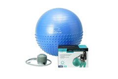 М'яч для фітнесу PowerPlay 4003 65 см Синій