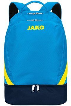 Рюкзак спортивный Jako Iconic 32L голубой, синий, желтый Уни 45х34х23 см 4067633125292