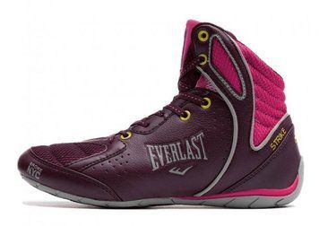 Боксерки Everlast Strike ELW-124G бордовый, розовый Уни 38(US 7/23см)
