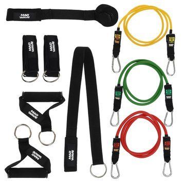 Эспандер MadWave Dry Training MULTI set M077007000W черный