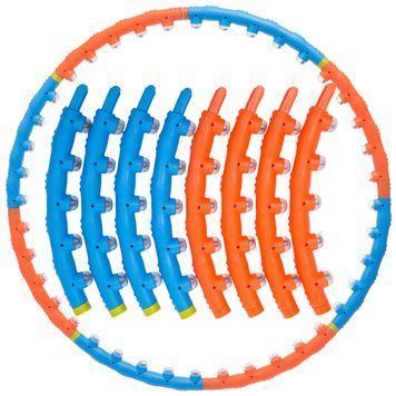 Обруч массажный Хула Хуп Hula Hoop SP-Sport BY-021 (пластик, 8 секций, d-95см)