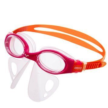 Окуляри для плавання дитячі ARENA FREESTYLE BREATHER KIT JUNIOR AR-1E053 Рожевий (термопластична гума, силікон,)