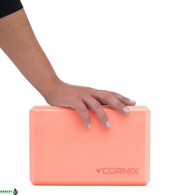 Блок для йоги Cornix EVA 22.8 x 15.2 x 7.6 см XR-0104 Orange