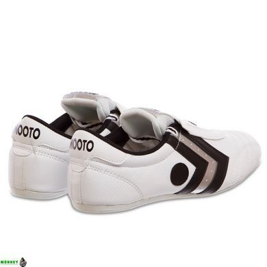 Степки для тхеквондо MTO OB-1267 43 (28см) білий-чорний