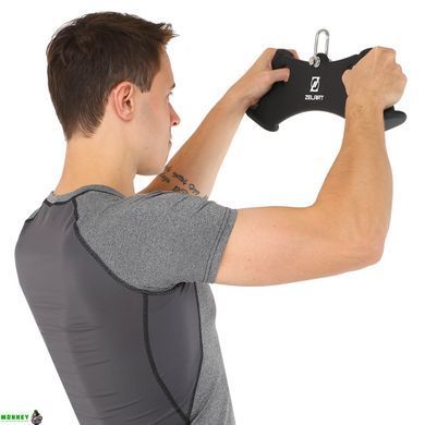 Рукоятка для тяги в низ Zelart TA-9630 42см черный