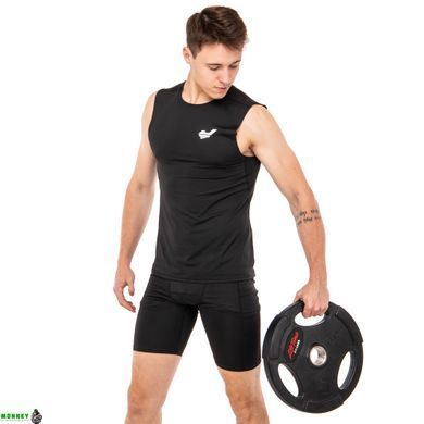 Диски для штанги обгумовані LIFE FITNESS SC-80154B-15 51мм 15кг чорний