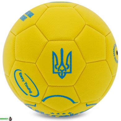 Мяч футбольный UKRAINE International Standart FB-9308 №3 PU цвета в ассортименте