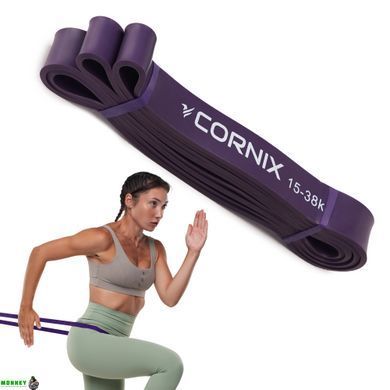 Эспандер-петля Cornix Power Band 32 мм 15-38 кг (резина для фитнеса и спорта) XR-0060