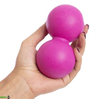 Мяч кинезиологический двойной Duoball SP-Planeta FI-6909 цвета в ассортименте