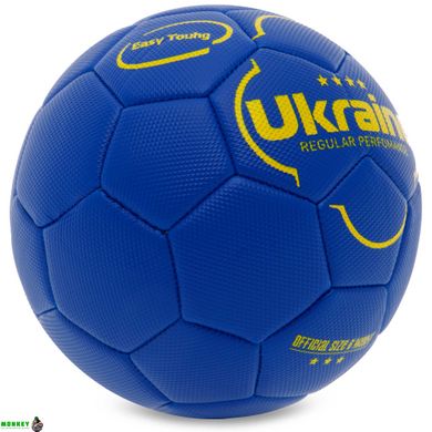 Мяч футбольный UKRAINE International Standart FB-9308 №3 PU цвета в ассортименте