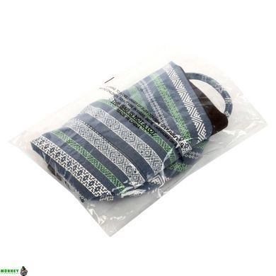 Сумка для йога килимка KINDFOLK Yoga bag SP-Sport FI-6969-6 сірий-синій