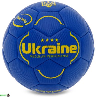 Мяч футбольный UKRAINE International Standart FB-9308 №3 PU цвета в ассортименте