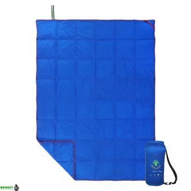 Ковдра туристична PUFFY DOWN BLANKET 4Monster C-BKR-203 Чорний (Нейлон 820D380T, качиний пух, покриття W, R водонепроник., р-р 137x203см, t -20 до 0)