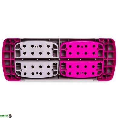 Степ-платформа SP-Sport FI-1578 79x29x10-20см сFI-1578 Серый-розовый