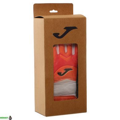 Перчатки вратарские юниорские Joma HUNTER 400909-042 (PVC, PL, р-р 4-8, к400909-042 Коралловый-белый 7)
