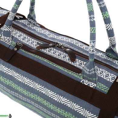 Сумка для йога килимка KINDFOLK Yoga bag SP-Sport FI-6969-6 сірий-синій