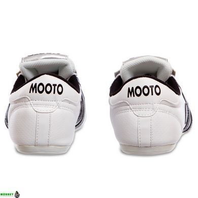 Степки для тхеквондо MTO OB-1267 43 (28см) білий-чорний