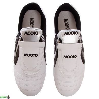Степки для тхеквондо MTO OB-1267 43 (28см) білий-чорний