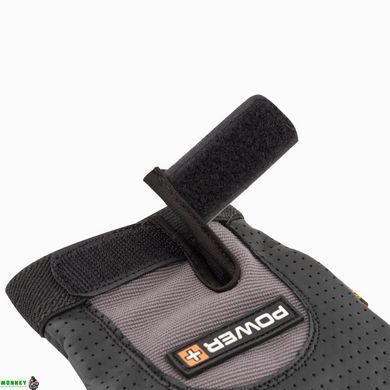 Рукавички для фітнесу і важкої атлетики Power System Power Plus PS-2500 Black/Grey XS