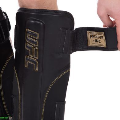 Захист гомілки та стопи для єдиноборств UFC PRO Prem Stand Up UHK-75052 S-M чорний